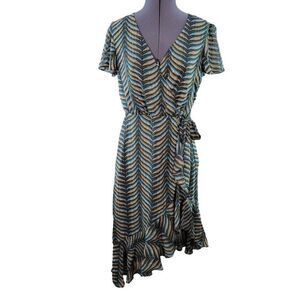 City Triangles Ruffle Hi-Low Dress Sz 5